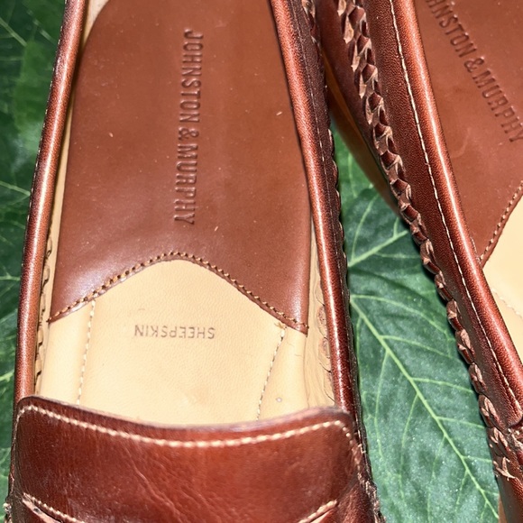 NWOT Johnston & Murphy woven leather shoes - Picture 4 of 6